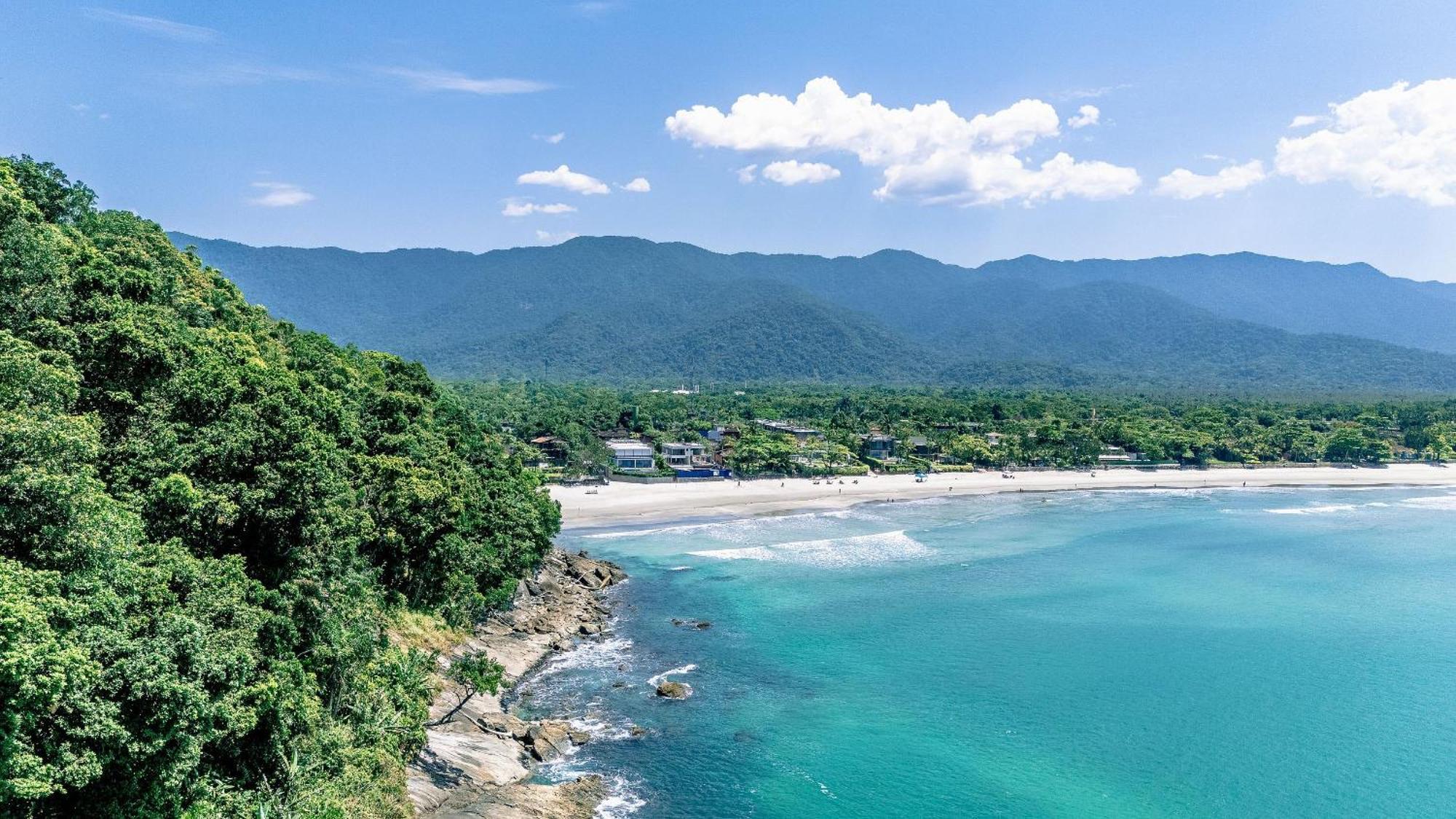 Casa Dos Passaros Na Areia A 20M Da Praia Da Baleia Com 3 Suites E 1 Dorm, Com Ar Condicionado, Wifi, Smart Tv, Cozinha Completa E Churrasqueira Sao Sebastiao  Esterno foto