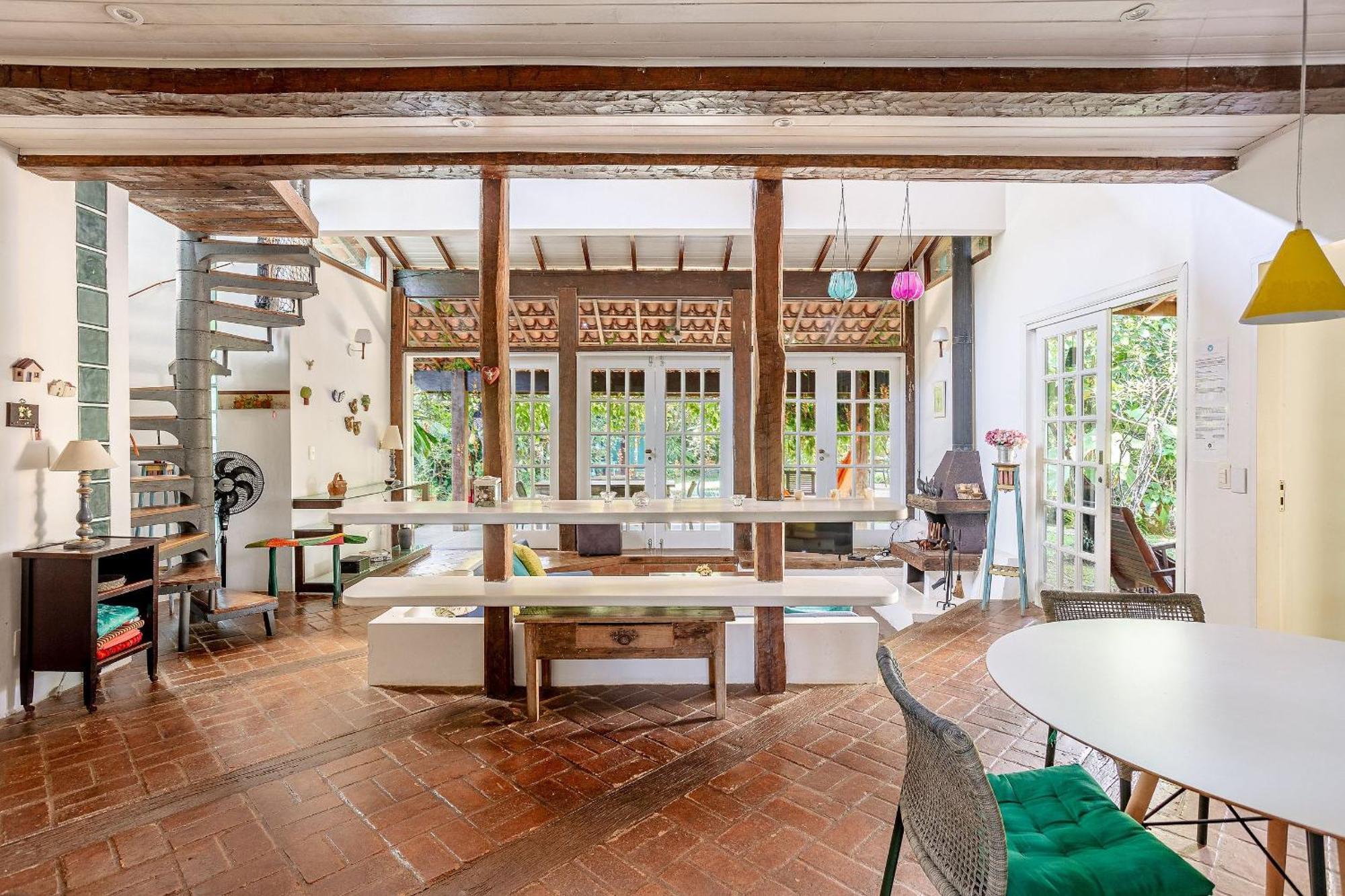 Casa Dos Passaros Na Areia A 20M Da Praia Da Baleia Com 3 Suites E 1 Dorm, Com Ar Condicionado, Wifi, Smart Tv, Cozinha Completa E Churrasqueira Sao Sebastiao  Esterno foto
